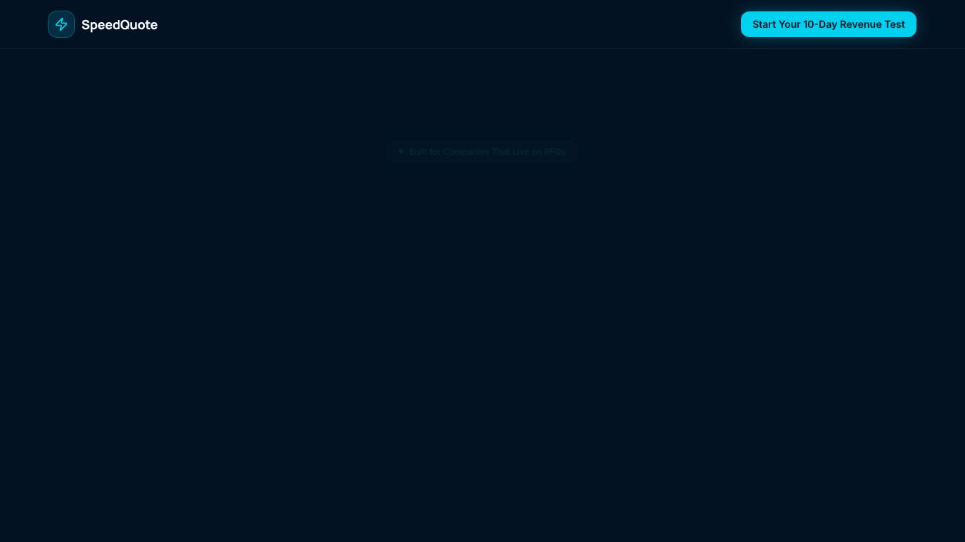 SpeedQuote AI