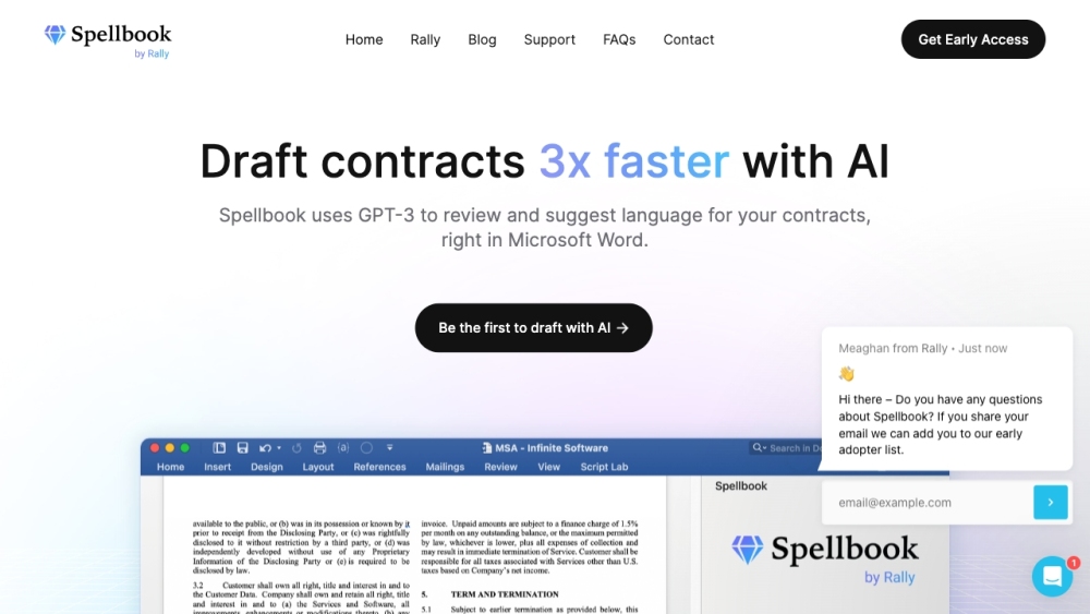 Spellbook - AI Contract Drafting & Review