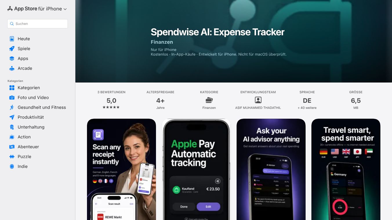 SpendWise AI
