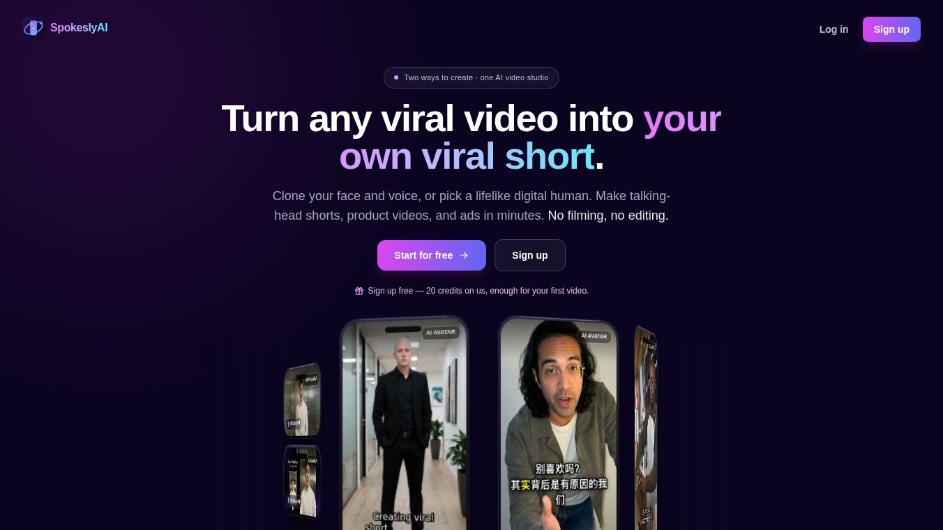 SpokeslyAI