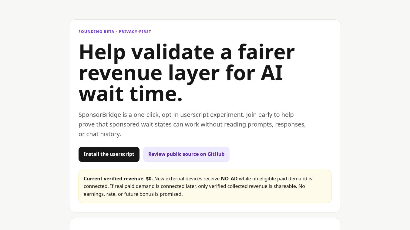 SponsorBridge
