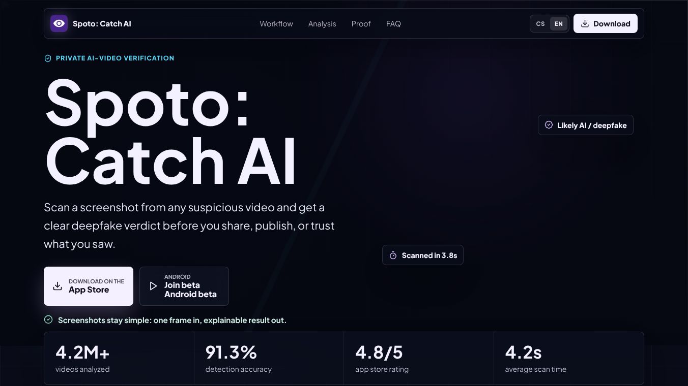 Spoto: Catch AI