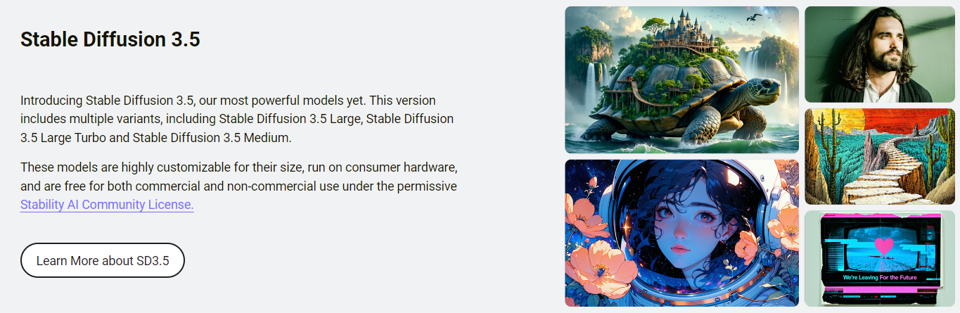Stability AI Stable Diffusion 3.5