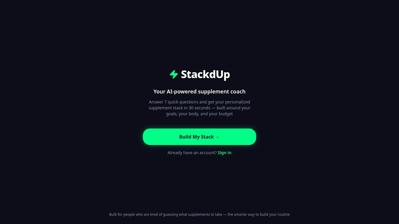 StackdUp