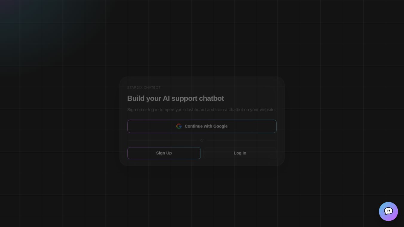 Stardix Chatbot