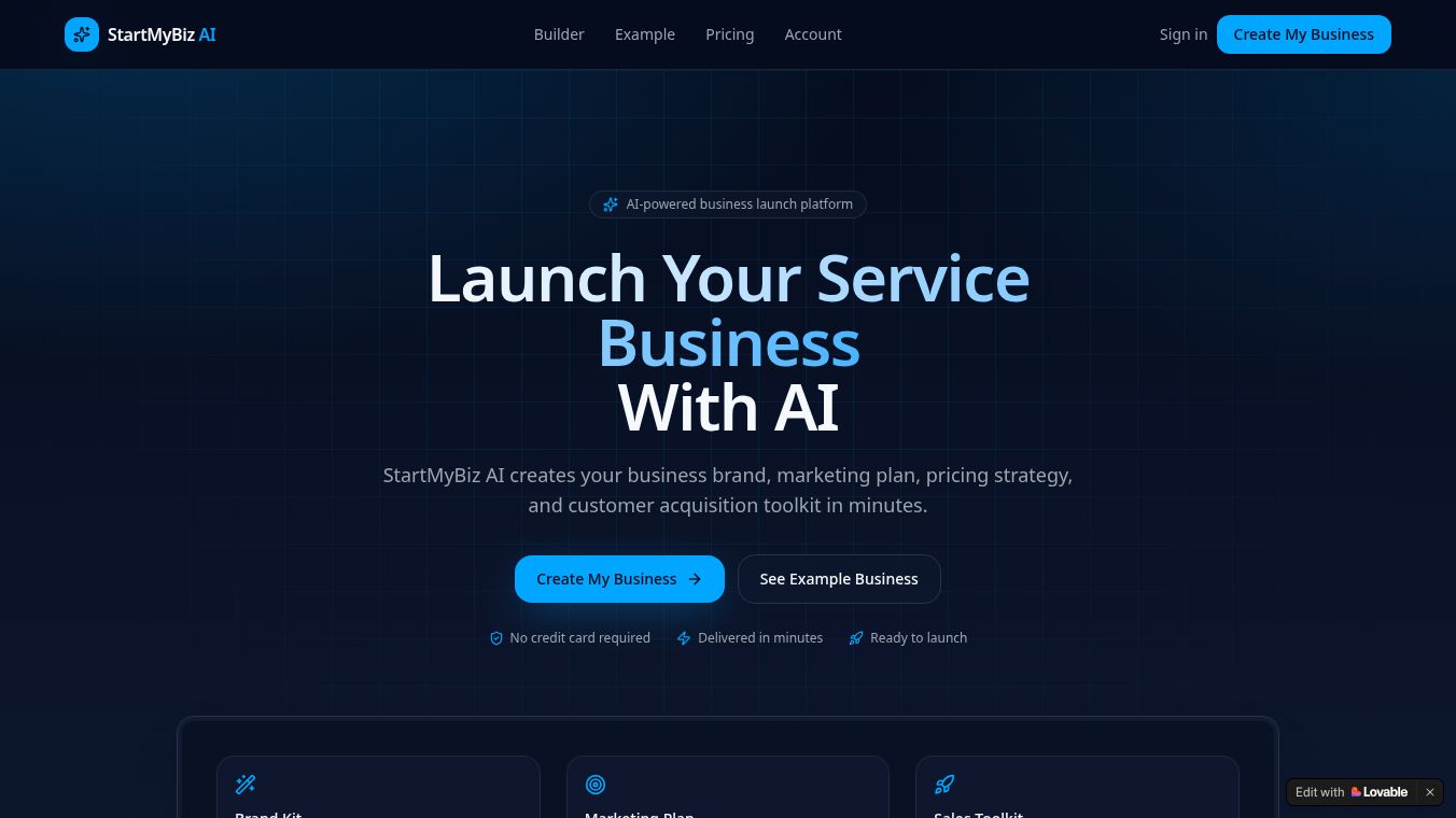 StartMyBiz AI