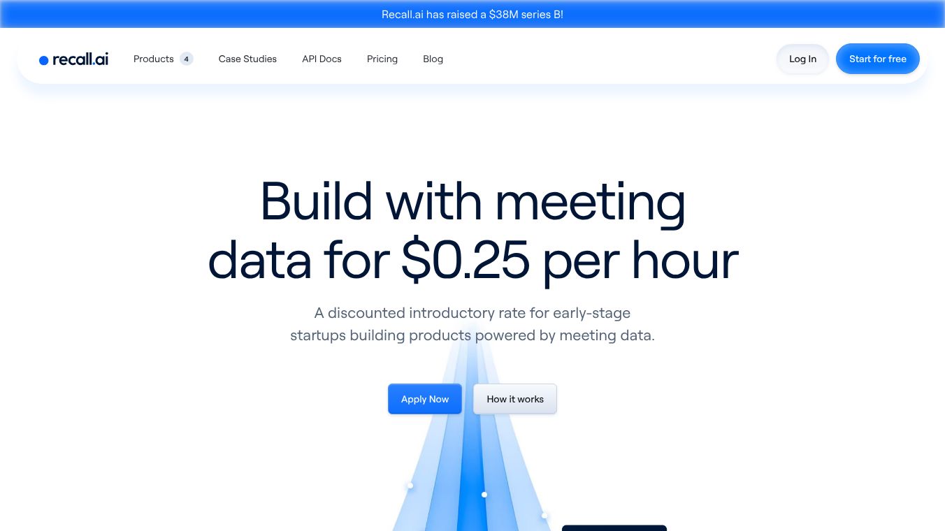Startup Program by Recall.ai