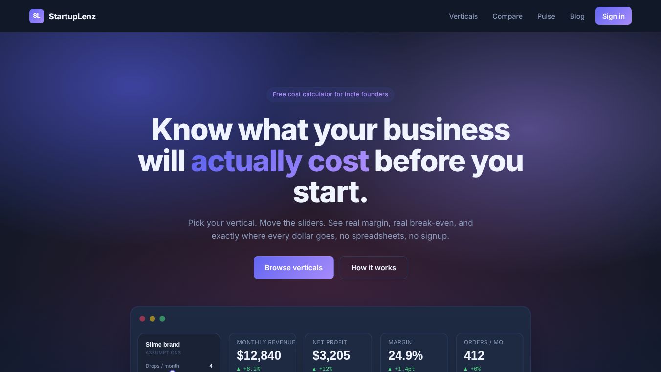 StartupLenz