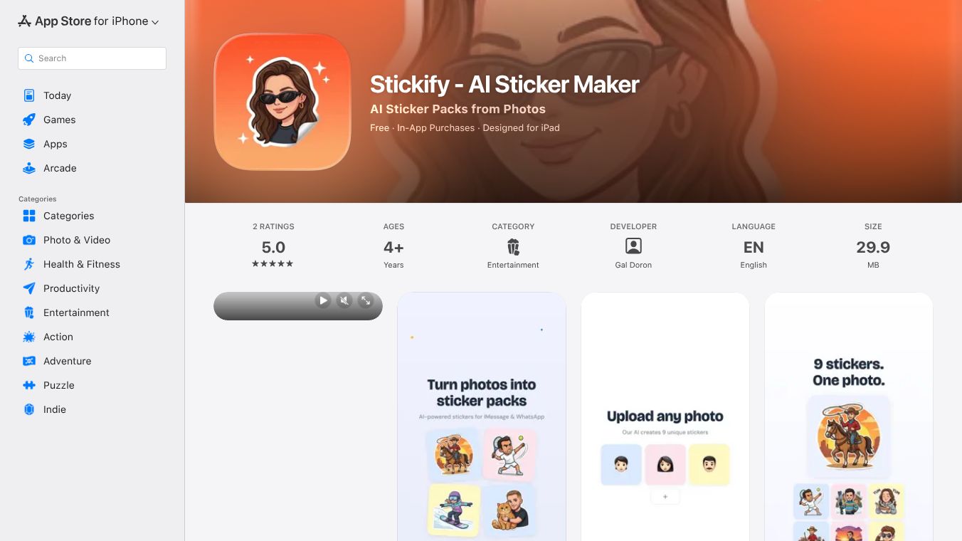Stickify - AI Sticker Maker