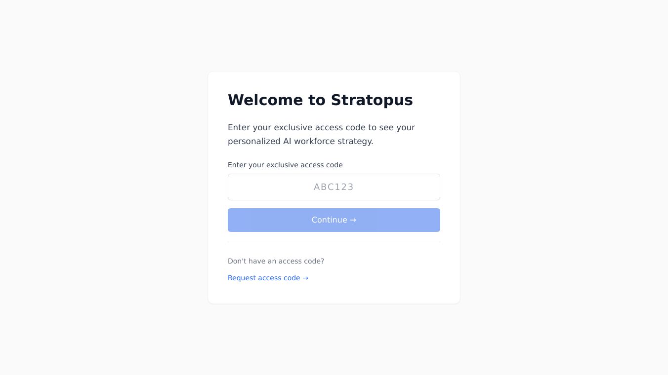 Stratopus: AI Teams for SaaS Founders