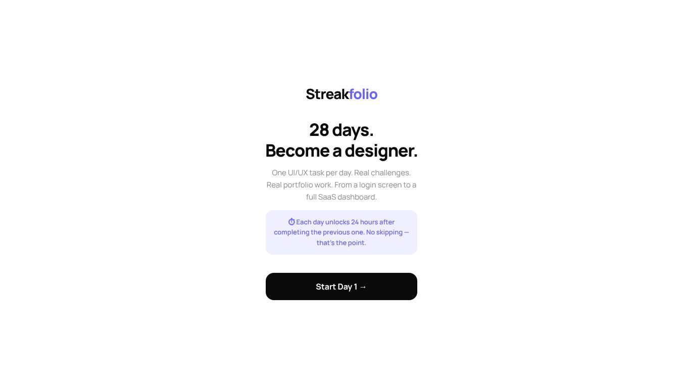 Streakfolio