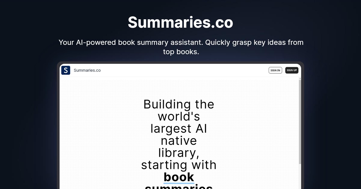 Summaries.co