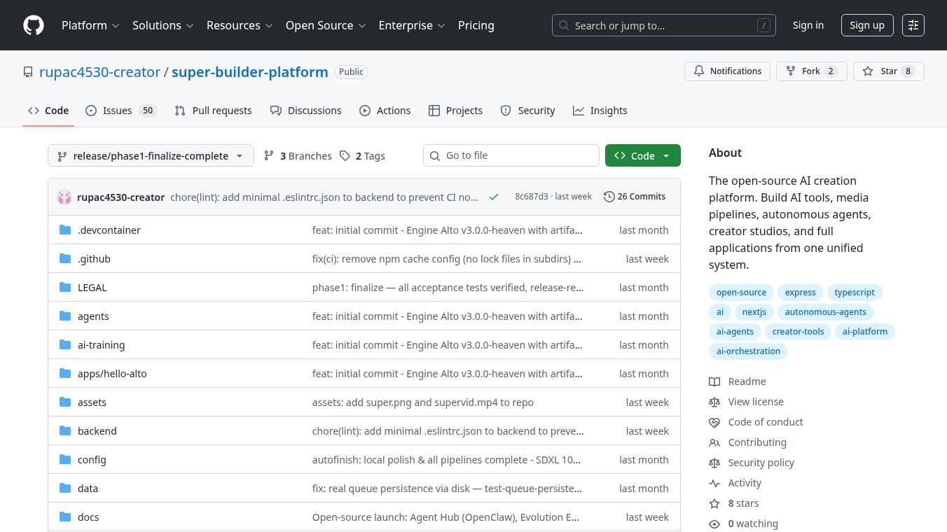 SuperBuilder Platform
