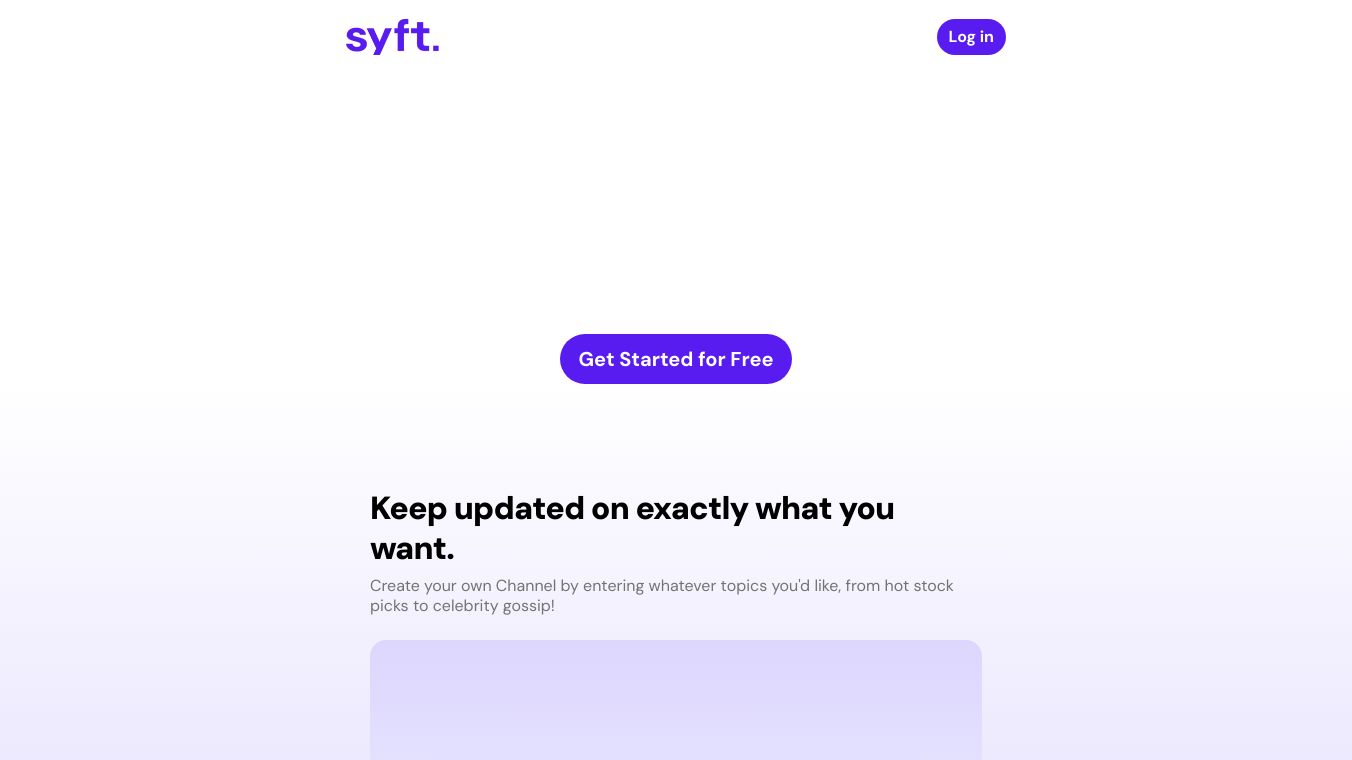 Syft AI: Best News Assistant AI Tool