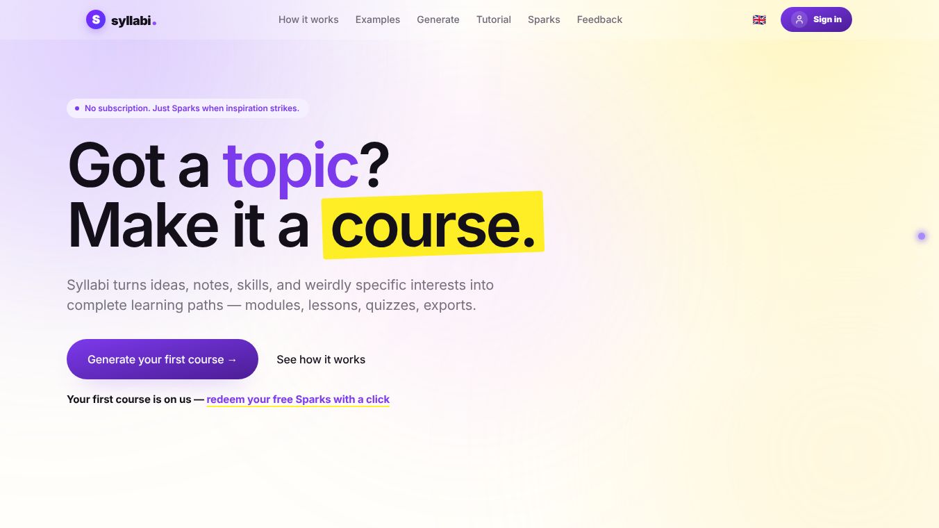 Syllabi
