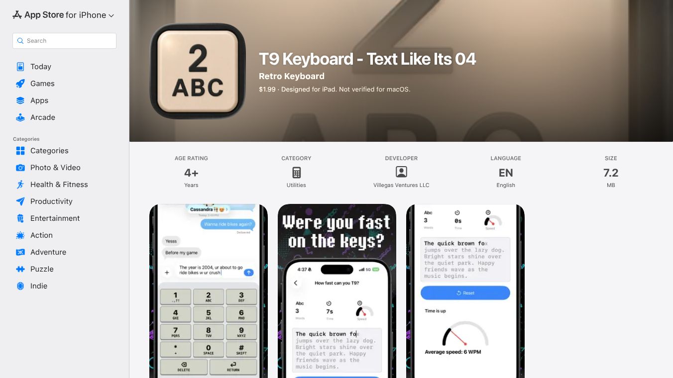 T9 Keyboard