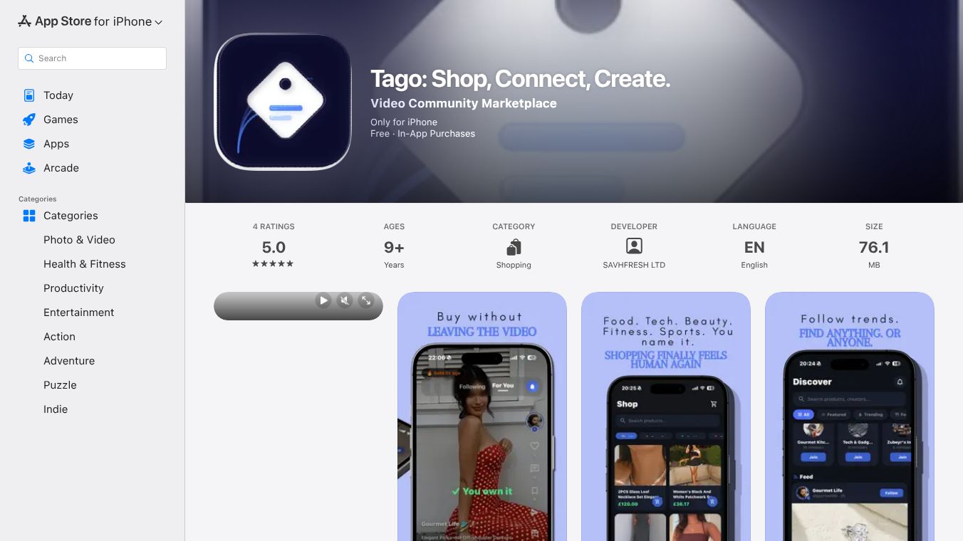 Tago by Savhfresh