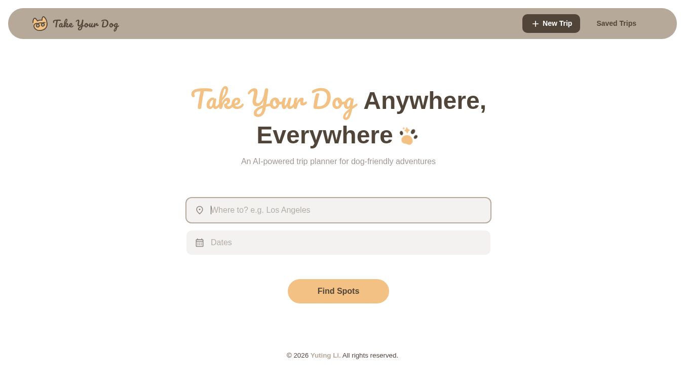Take Your Dog