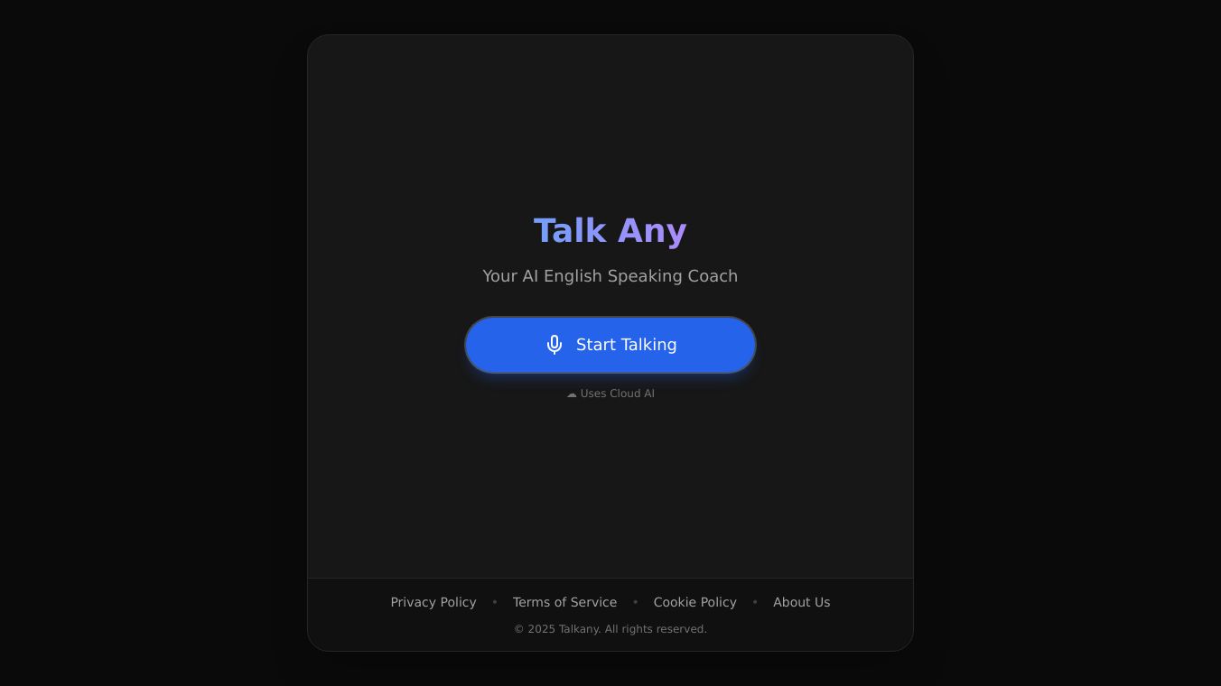 TalkAny