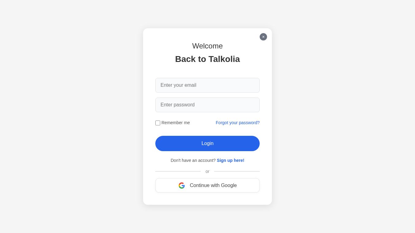 Talkolia