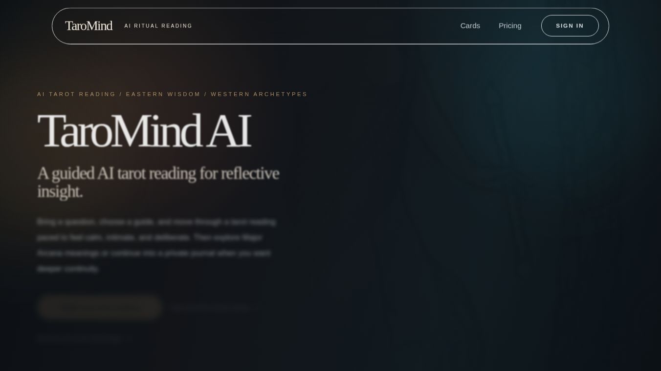 TaroMind AI