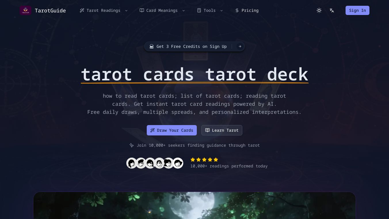 TarotGuide (TarotGuide AI)