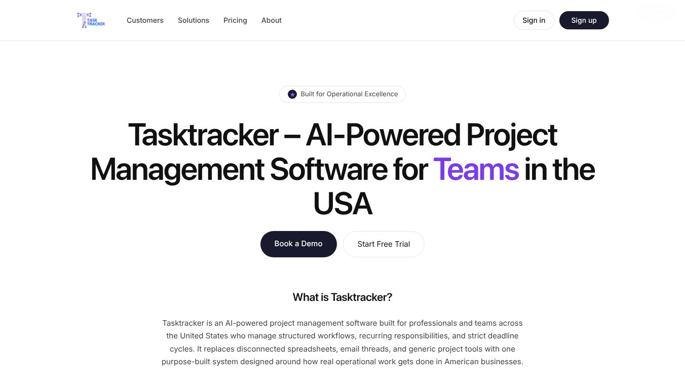 Tasktracker