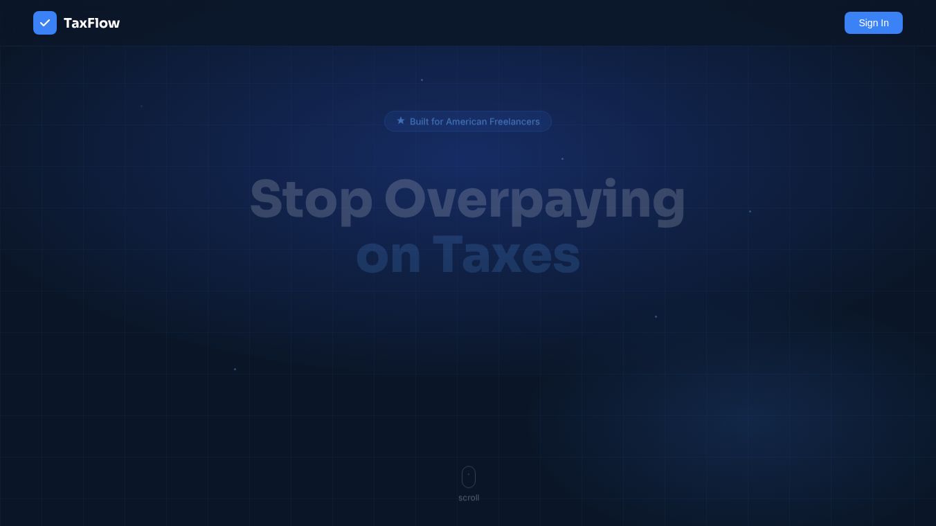 TaxFlow — Stop Overpaying on Taxes