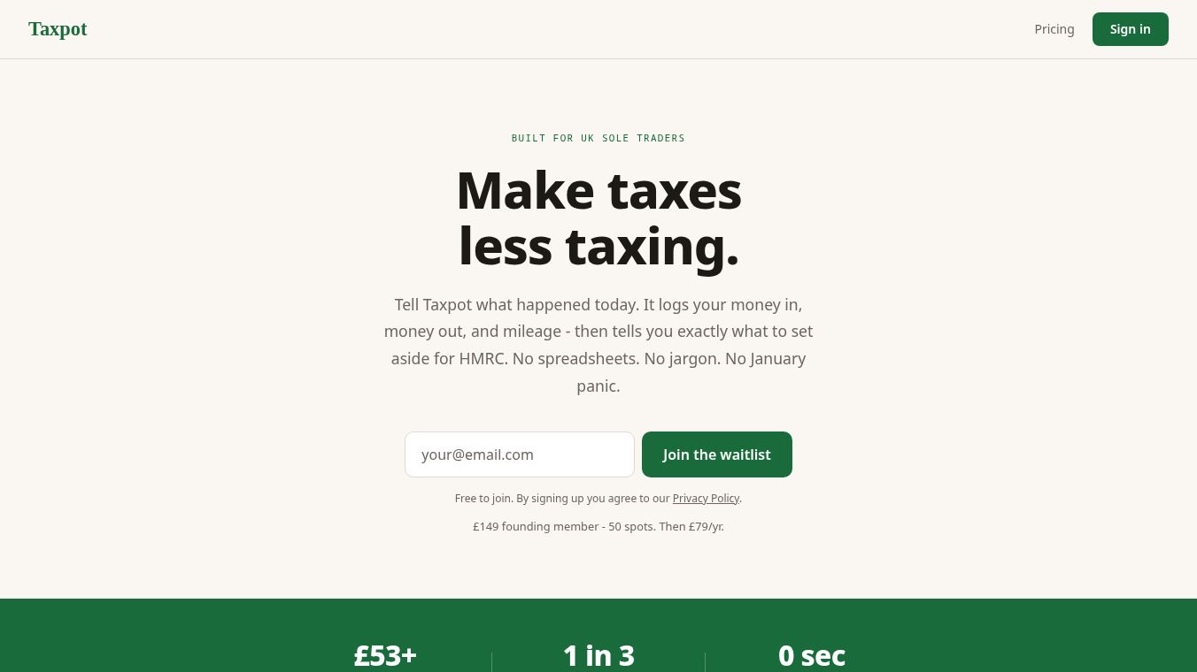 Taxpot
