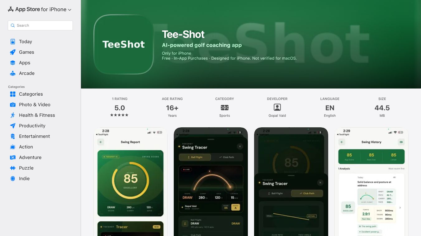 Tee-shot