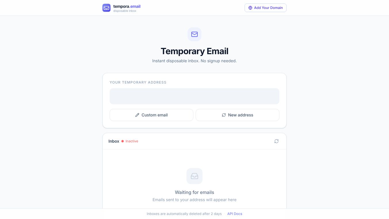 Tempora.email