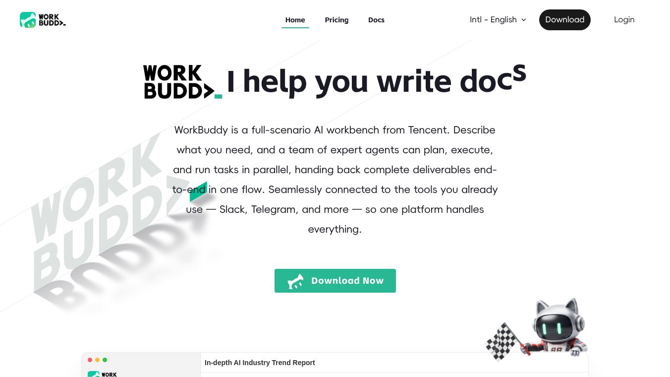 Tencent WorkBuddy