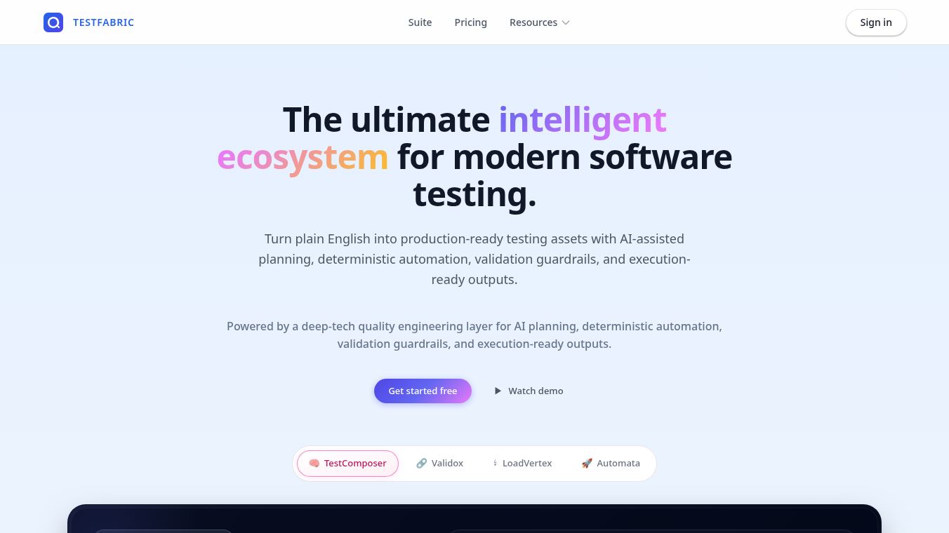 TestFabric