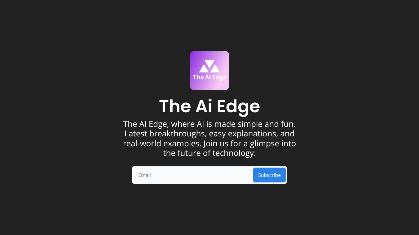 The AI Edge