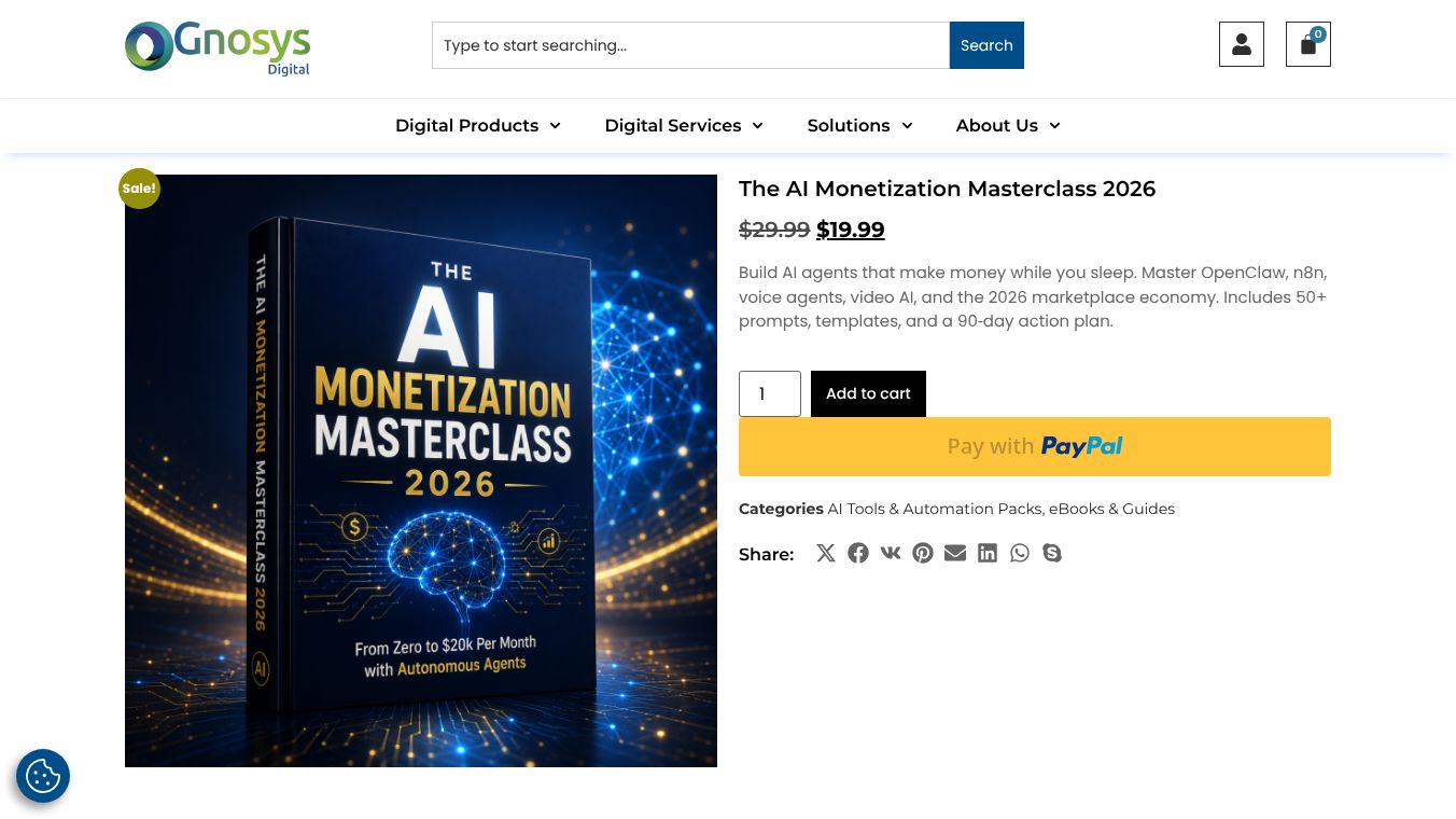 The AI Monetization Masterclass 2026