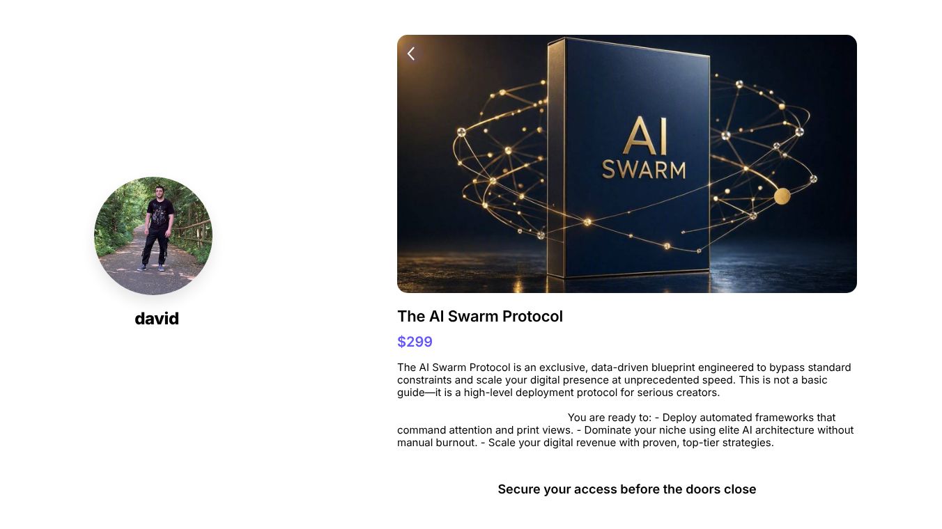 The AI Swarm Protocol