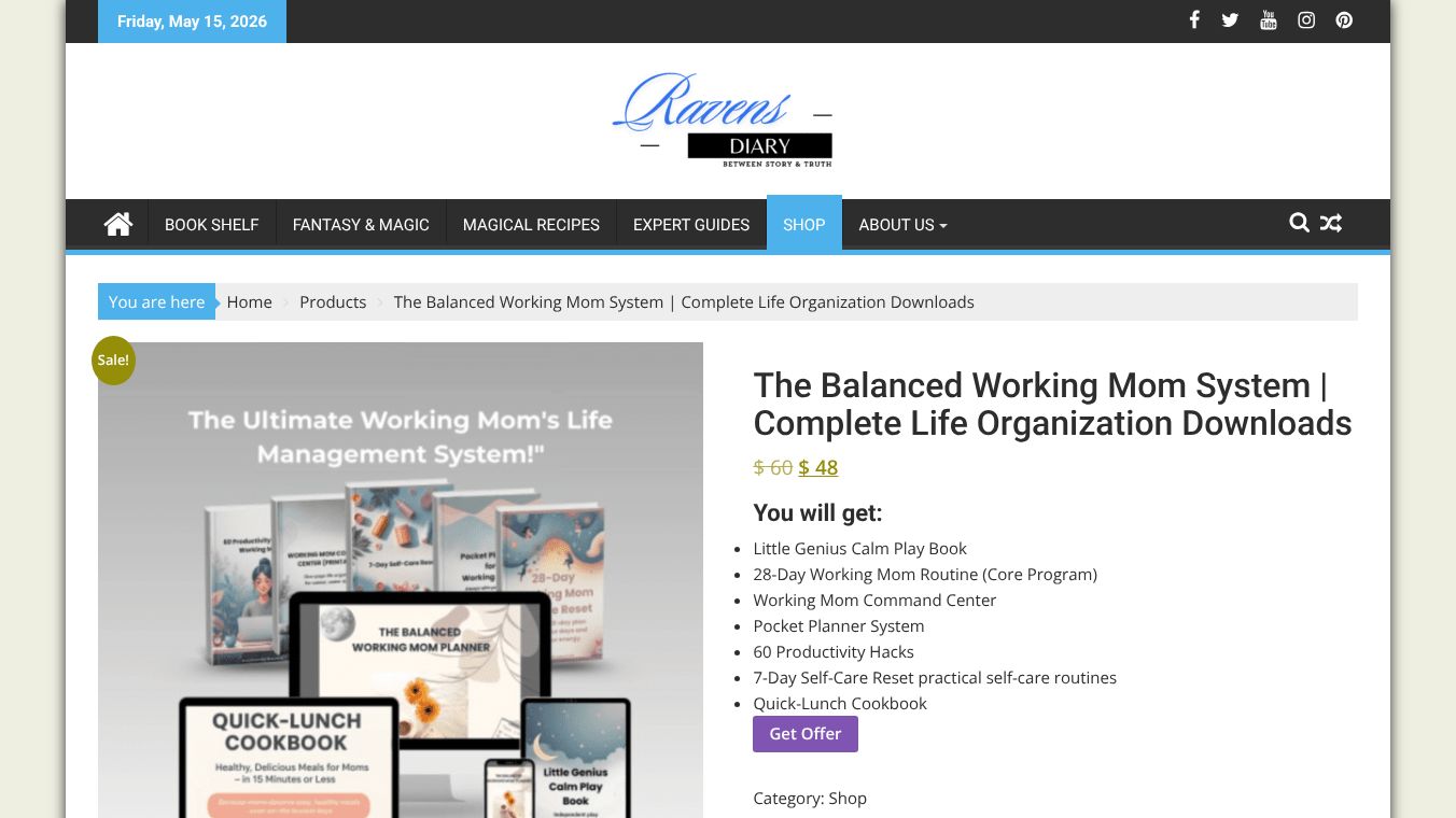 The Balanced Working Mom System