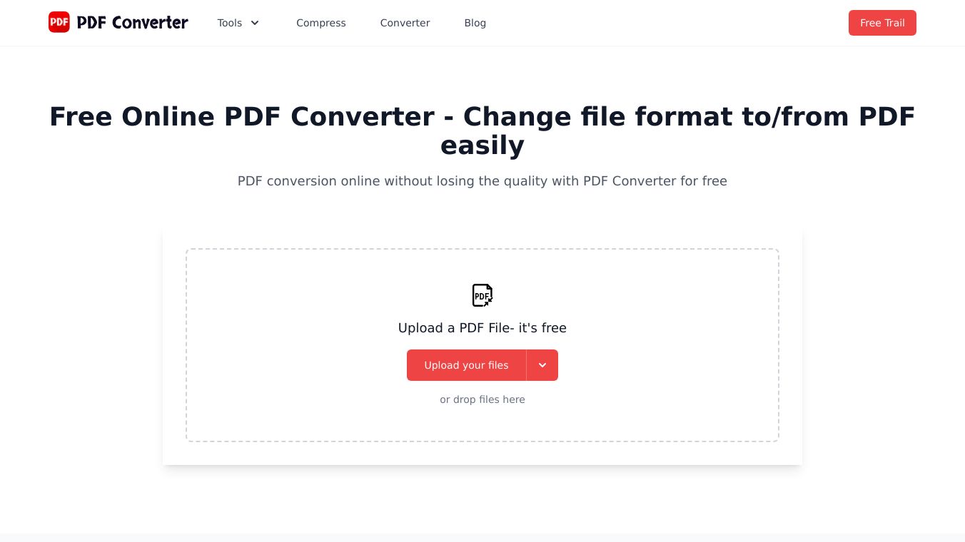 The best for converting to and from pdf files online free