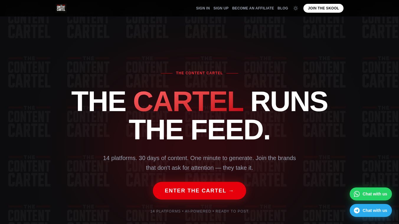 The Content Cartel