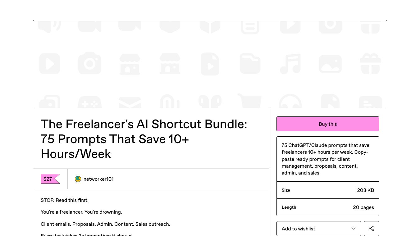 The Freelancer's AI Shortcut Bundle