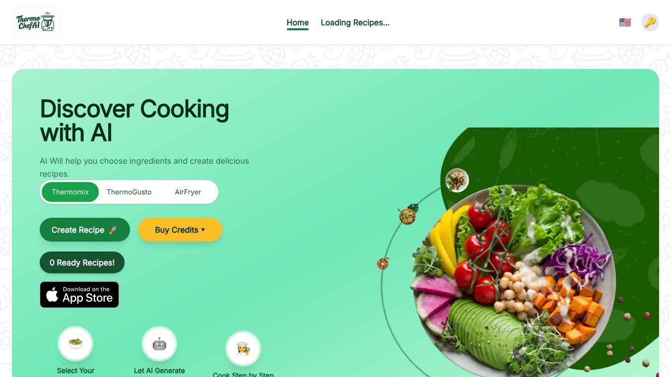 ThermoChefAI - Cook with AI