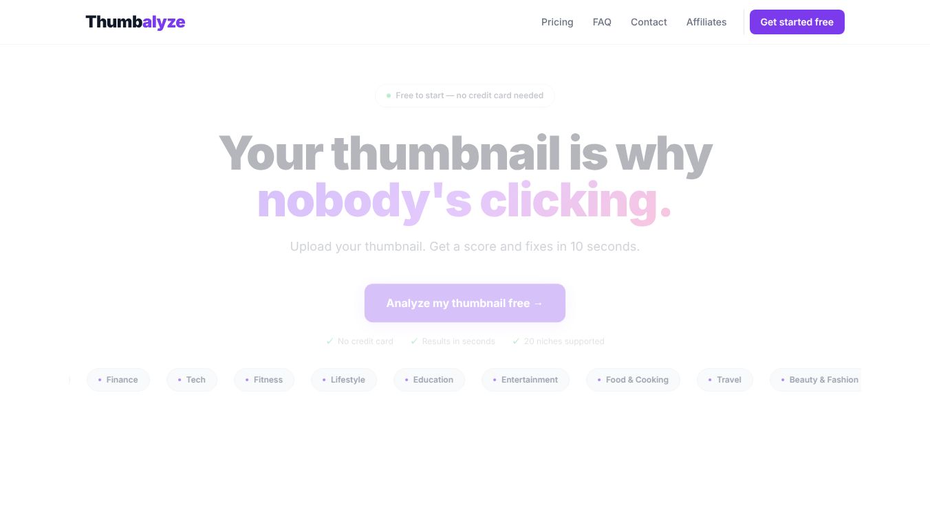 Thumbalyze
