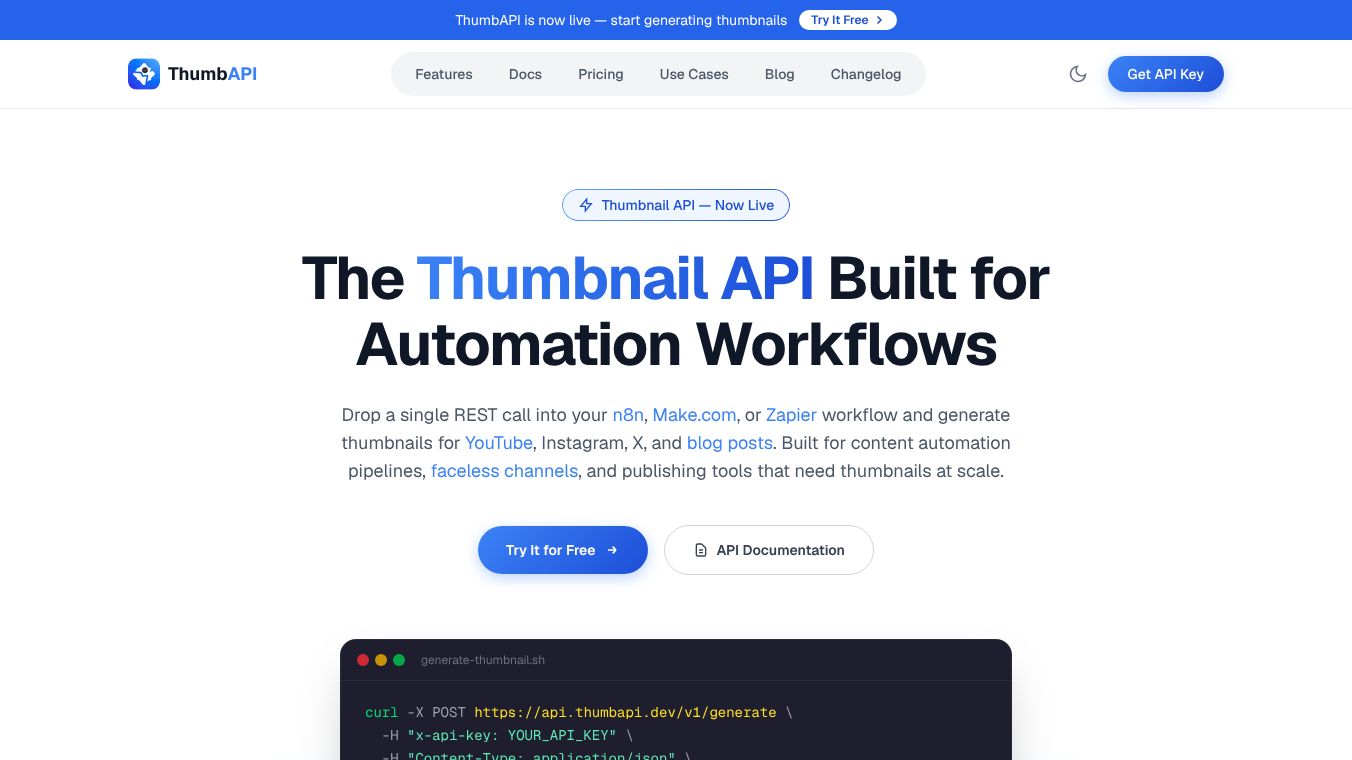 ThumbAPI