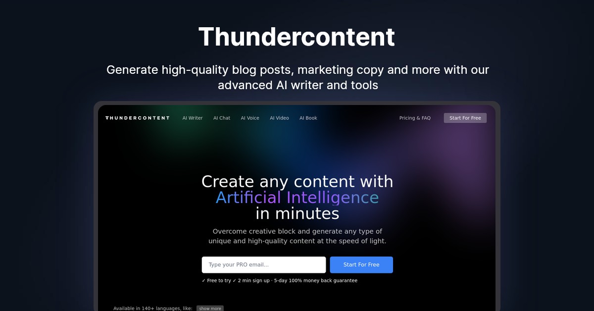 Thundercontent