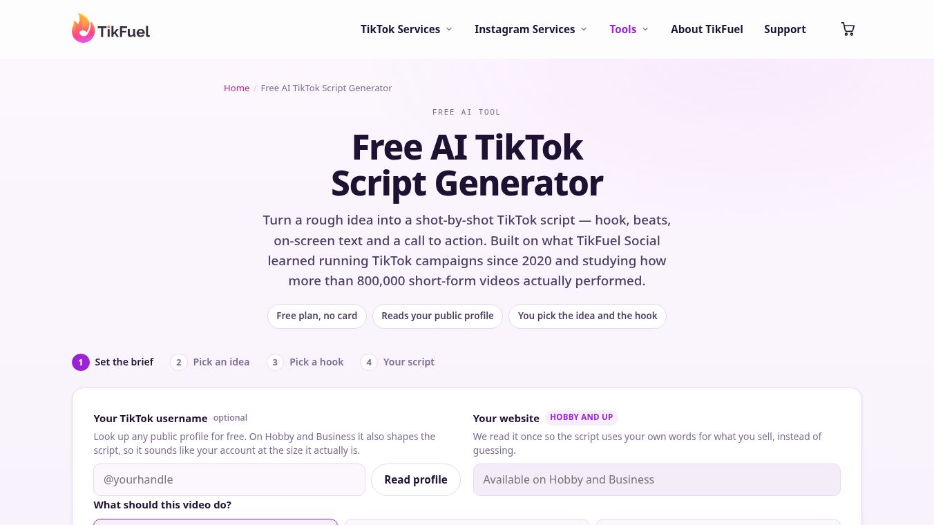 TikFuel Social