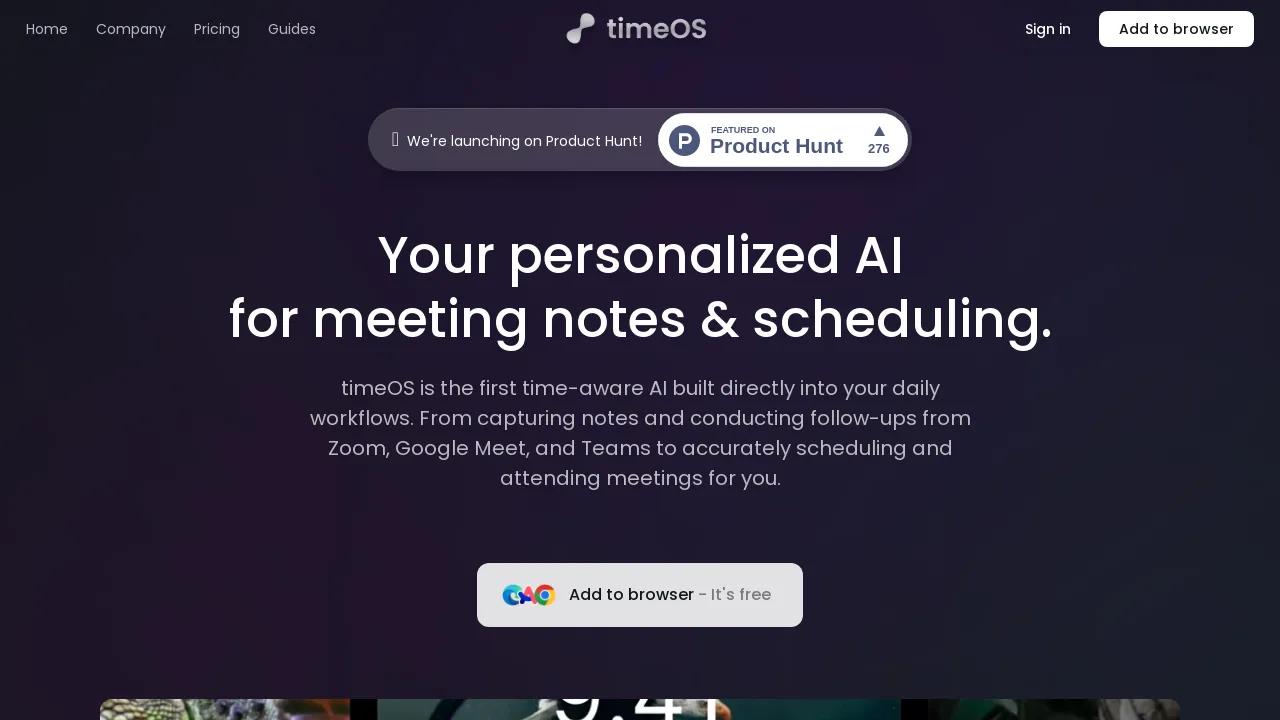 timeOS AI