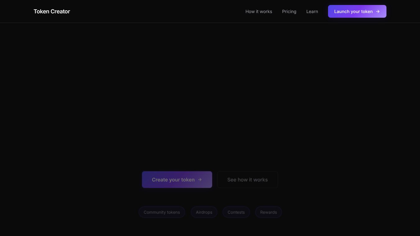 Token Creator