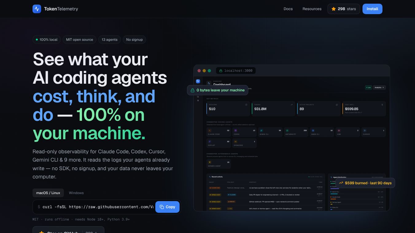 TokenTelemetry