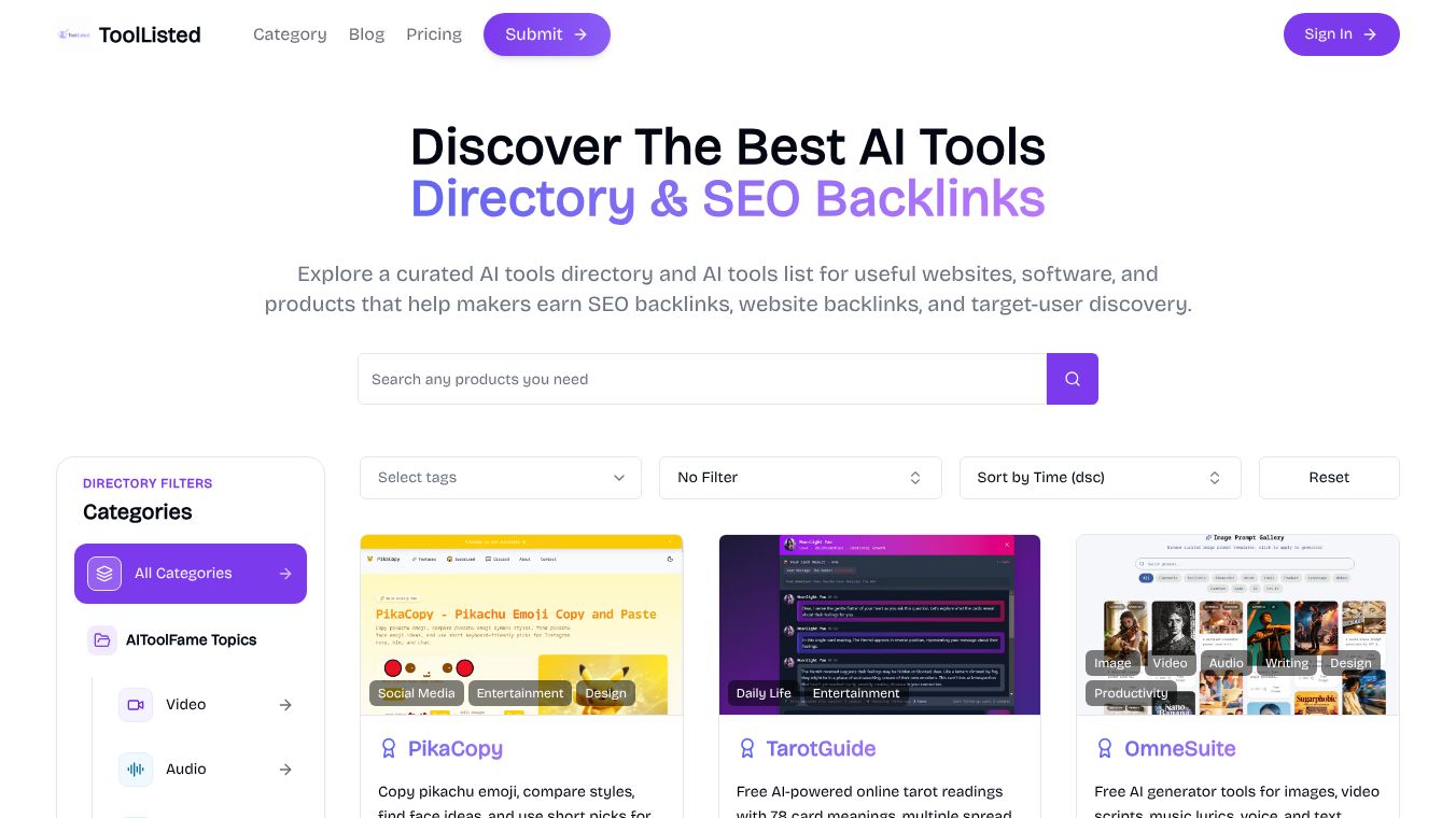 ToolListed