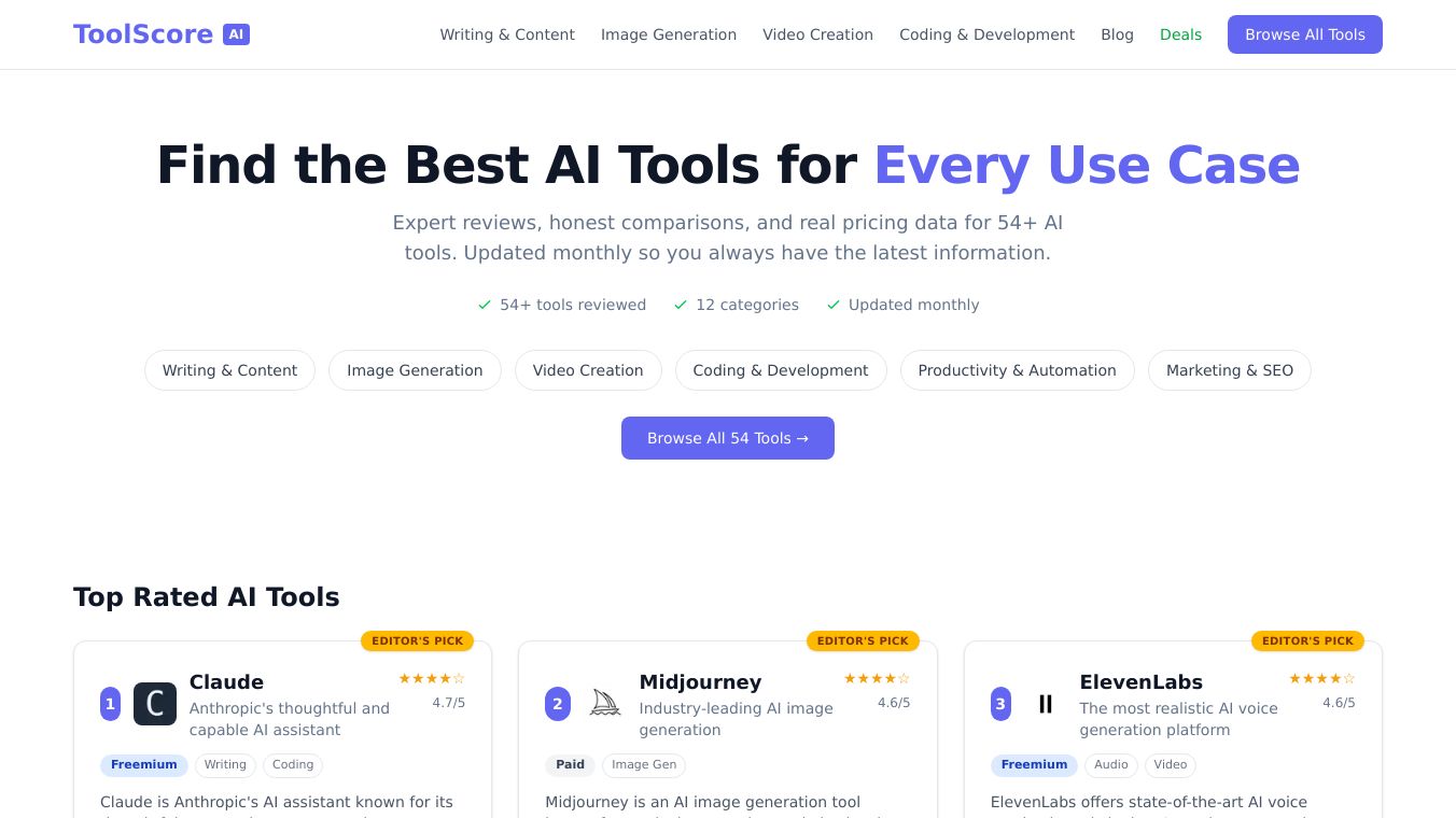 ToolScore AI